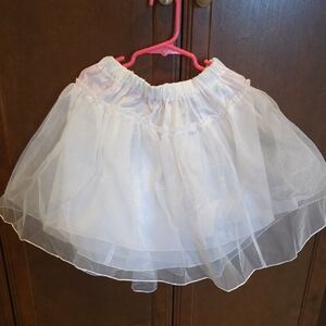 Nissen Style White Tulle Under Skirt